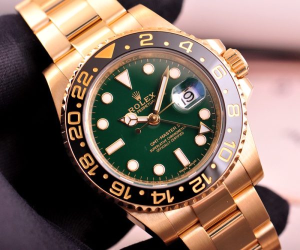 Rolex Greenwich Type II Series 116718-LN-78208 Green Disc Watch - 图片 3